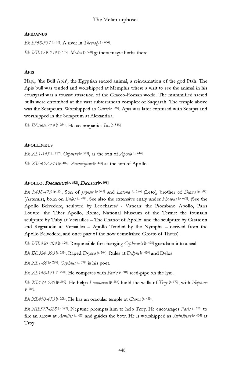 Ovid: The Metamorphoses - Page 446